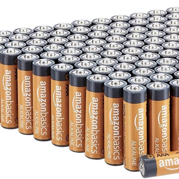 Amazon Basics 100 Pack AAA High-Performance Alkaline Batteries - Picture 4 of 5